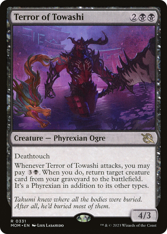 Terror of Towashi [March of the Machine] [Foil]