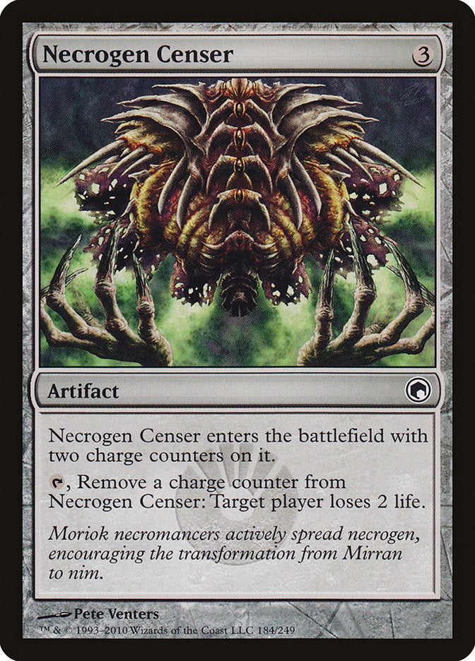 Necrogen Censer [Scars of Mirrodin] [Foil]