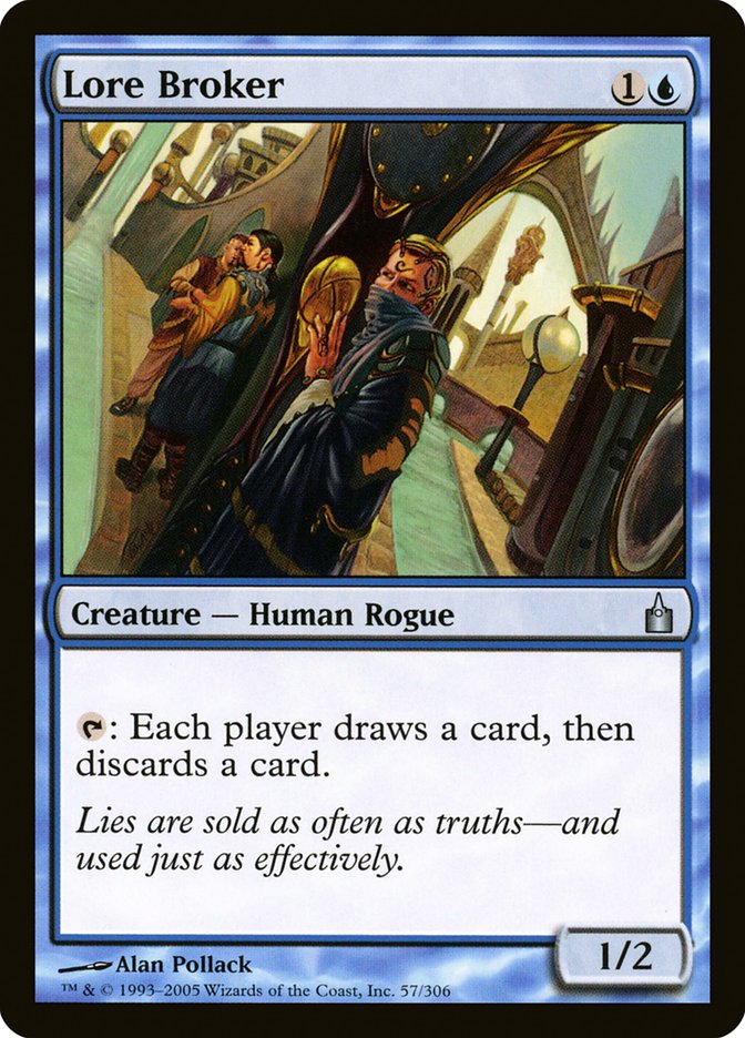 Lore Broker [Ravnica: City of Guilds] [Foil]