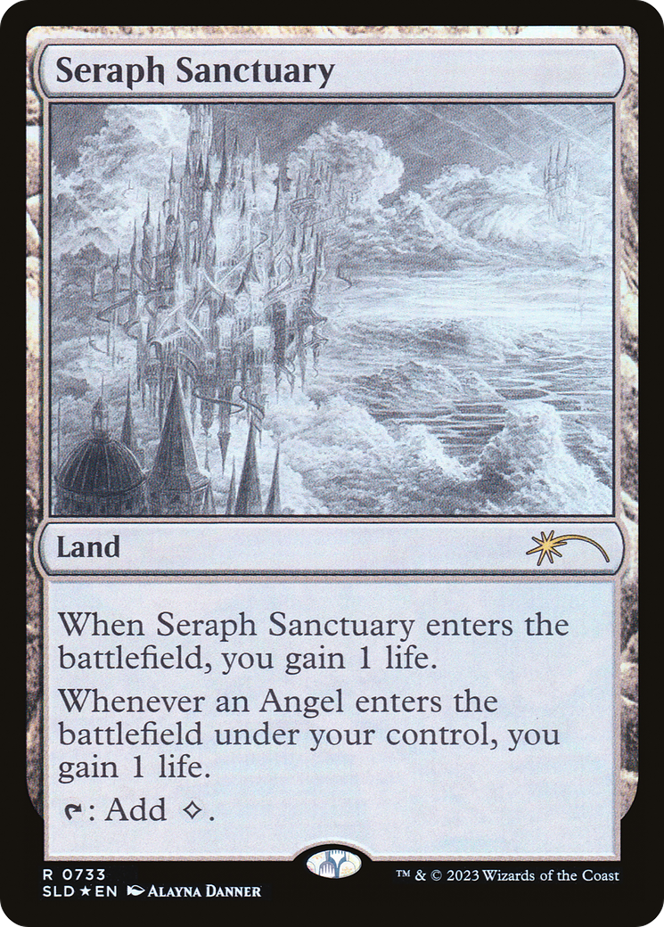 Seraph Sanctuary (Sketch) [Secret Lair Drop Promos] [Foil]