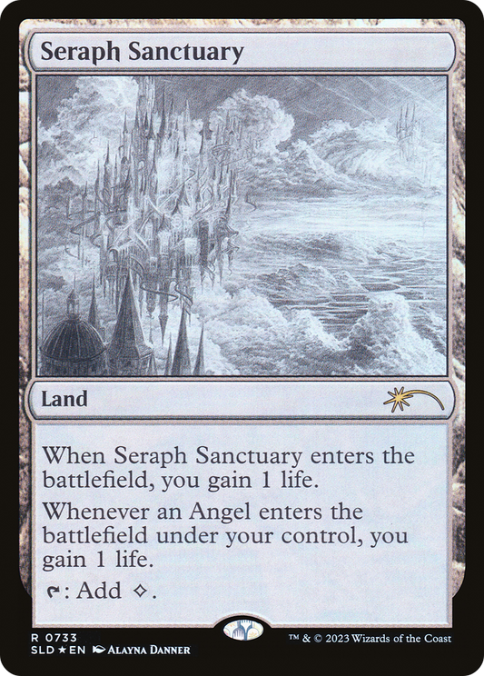 Seraph Sanctuary (Sketch) [Secret Lair Drop Promos] [Foil]