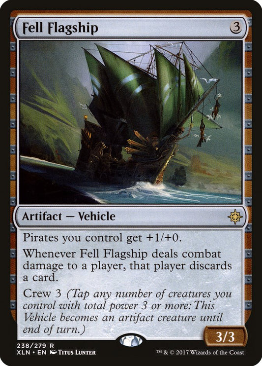 Fell Flagship [Ixalan] [Foil]