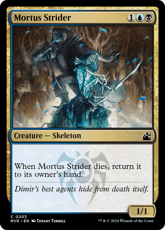 Mortus Strider [Ravnica Remastered] [Foil]