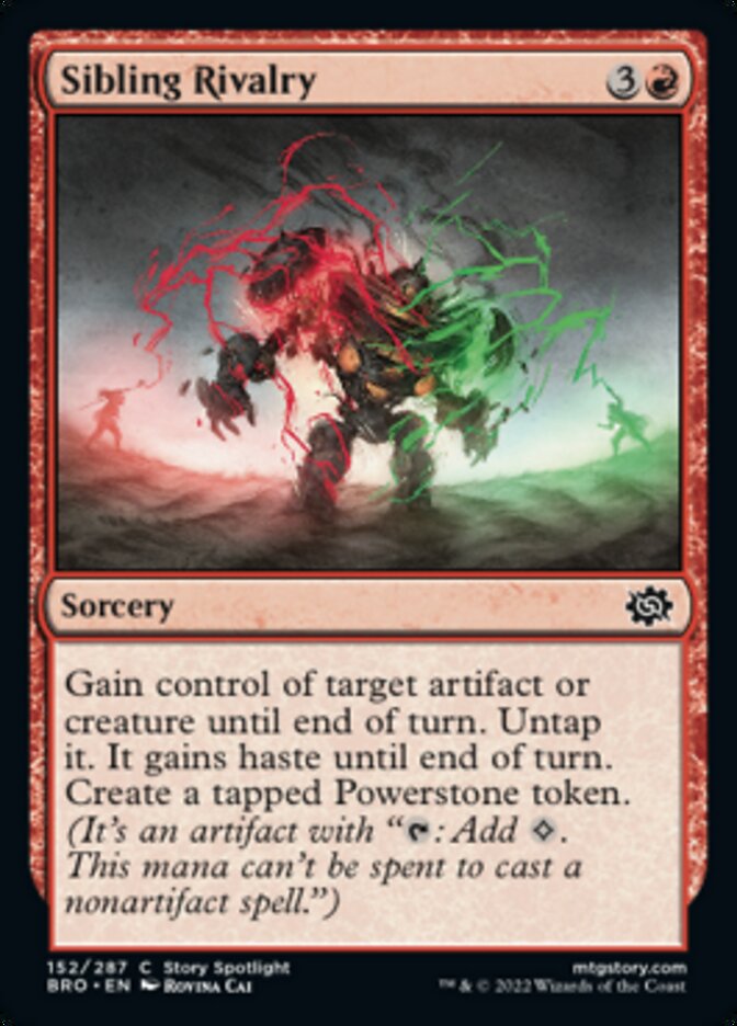Sibling Rivalry [The Brothers' War] [Foil]