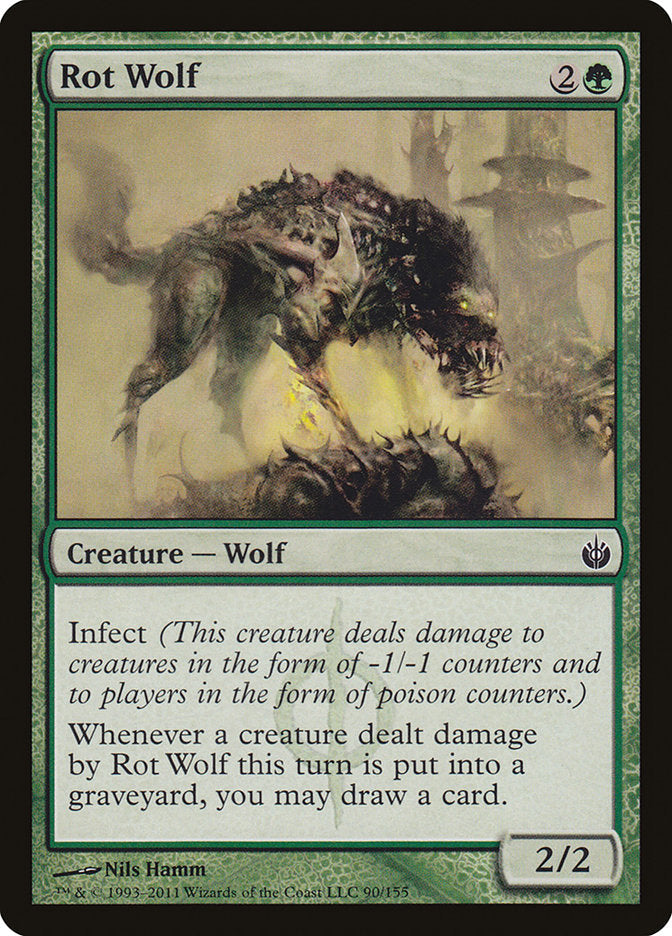 Rot Wolf [Mirrodin Besieged] [Foil]