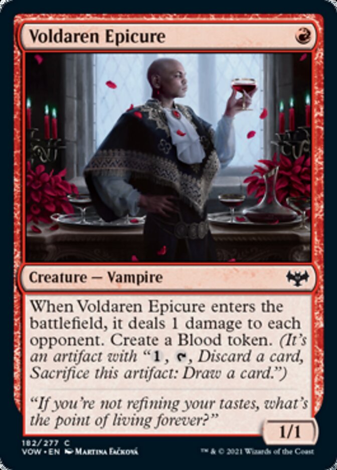 Voldaren Epicure [Innistrad: Crimson Vow] [Foil]
