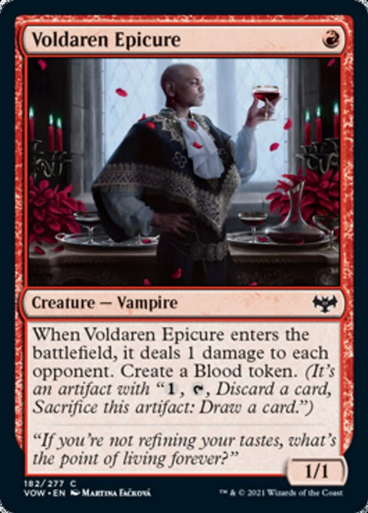 Voldaren Epicure [Innistrad: Crimson Vow] [Foil]