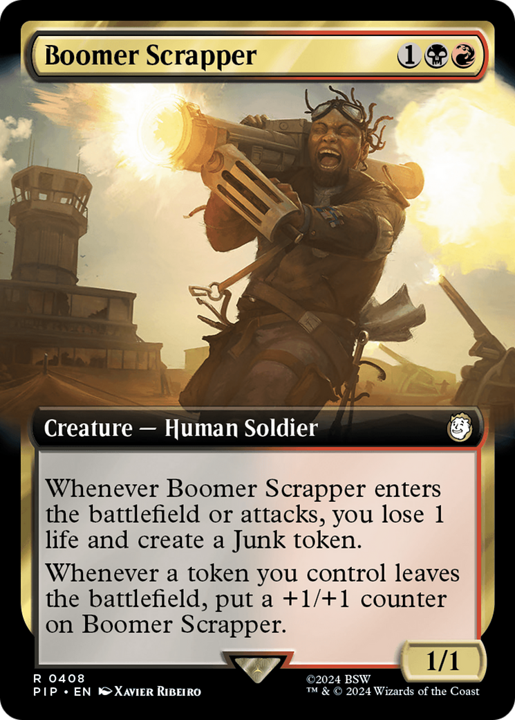 Boomer Scrapper (Extended Art) [Fallout] [Foil]