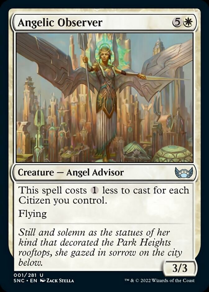 Angelic Observer [Streets of New Capenna] [Foil]