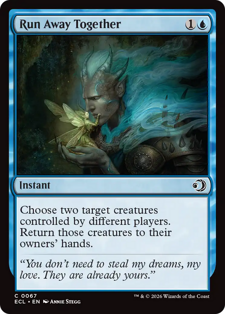 Run Away Together [Lorwyn Eclipsed] [Foil]