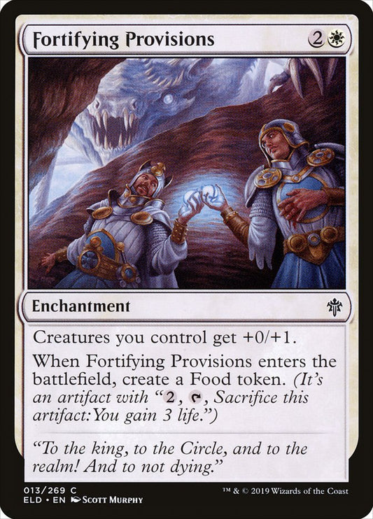 Fortifying Provisions [Throne of Eldraine] [Foil]