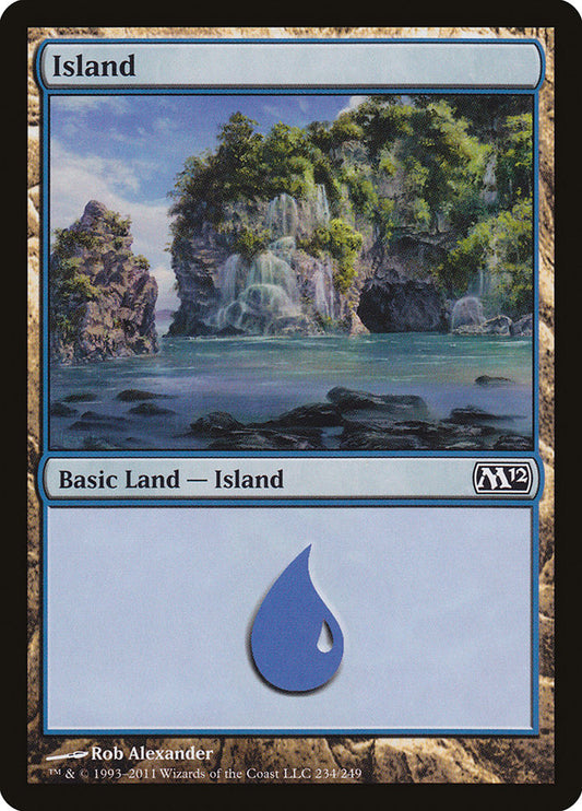 Island (234) [Core Set 2012] [Foil]