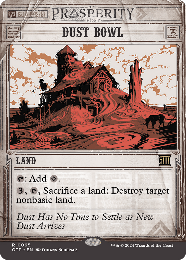 Dust Bowl [Outlaws of Thunder Junction: Breaking News] [Foil]