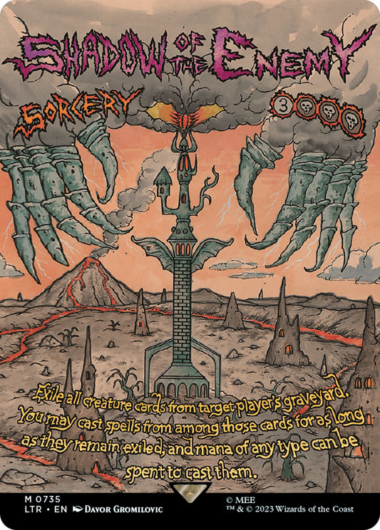 Shadow of the Enemy (Borderless Poster) [The Lord of the Rings: Tales of Middle-Earth] [Foil]