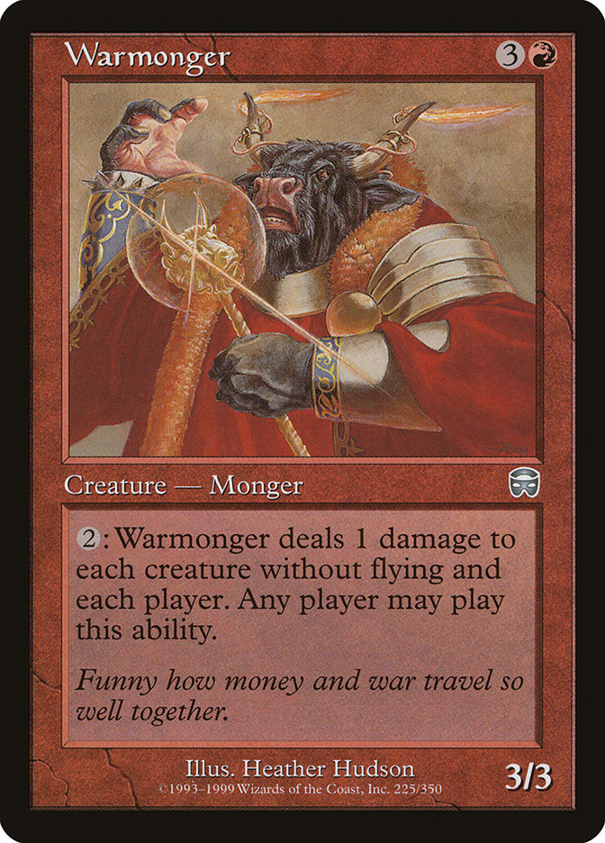 Warmonger [Mercadian Masques] [Foil]