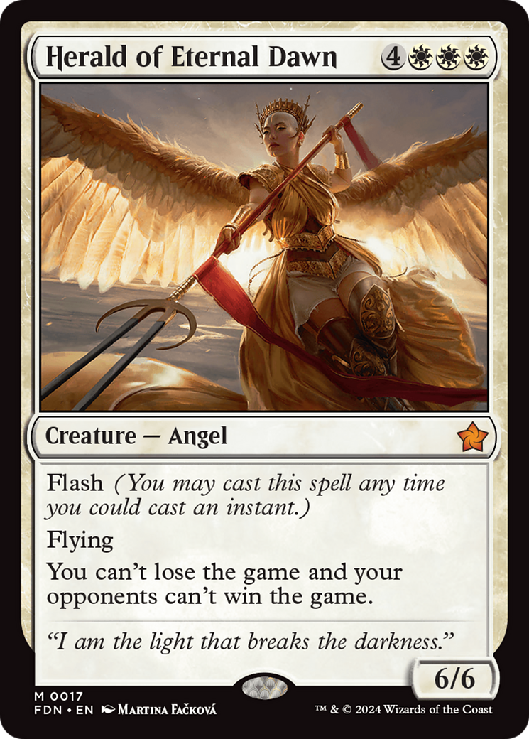 Herald of Eternal Dawn [Foundations] [Foil]