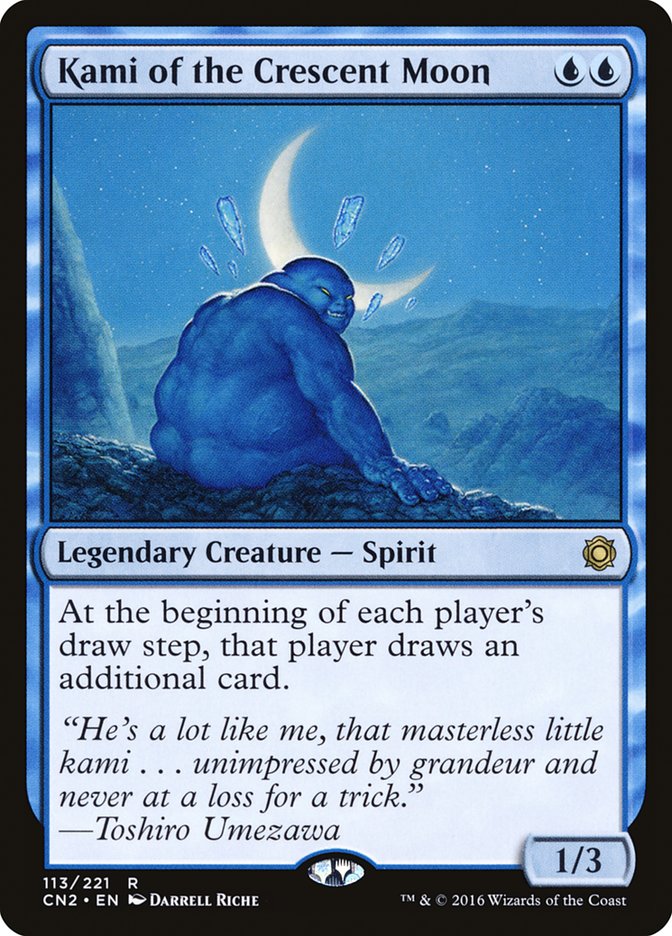 Kami of the Crescent Moon [Conspiracy: Take the Crown] [Foil]