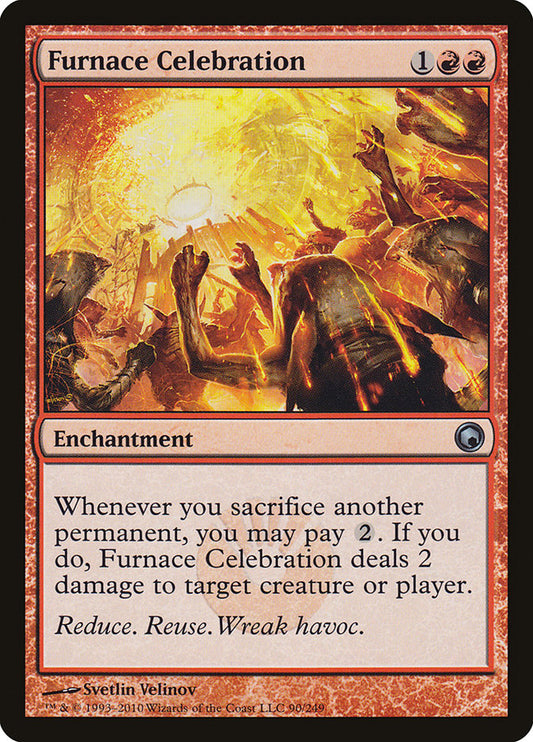 Furnace Celebration [Scars of Mirrodin] [Foil]