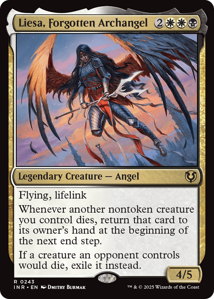 Liesa, Forgotten Archangel [Innistrad Remastered] [Foil]