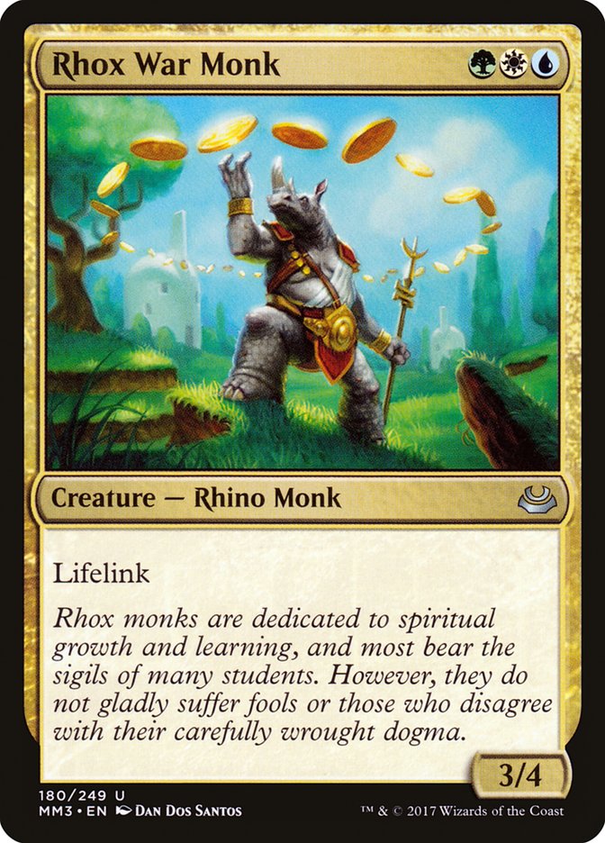 Rhox War Monk [Modern Masters 2017] [Foil]