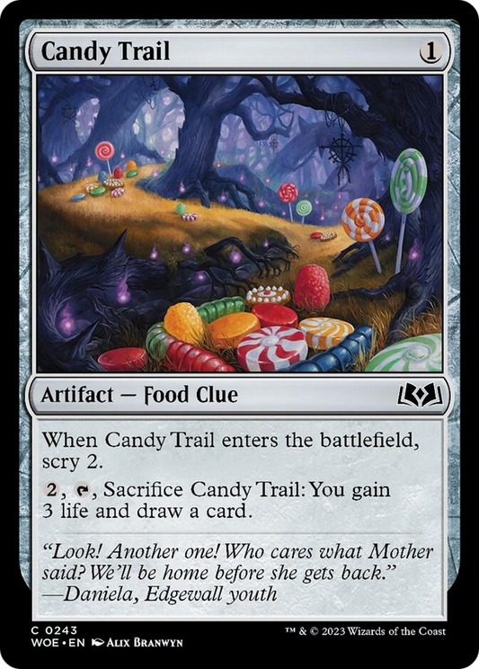 Candy Trail [Wilds of Eldraine] [Foil]