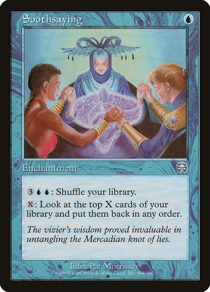 Soothsaying [Mercadian Masques] [Foil]