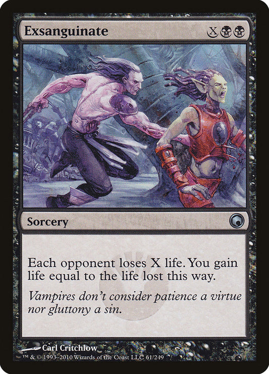 Exsanguinate [Scars of Mirrodin] [Foil]