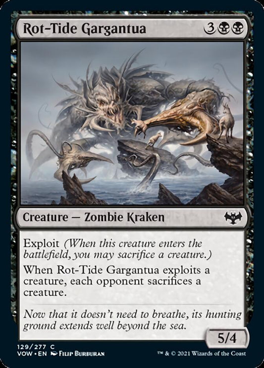 Rot-Tide Gargantua [Innistrad: Crimson Vow] [Foil]