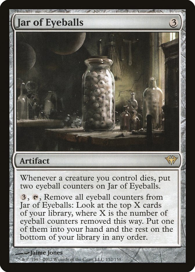 Jar of Eyeballs [Dark Ascension] [Foil]