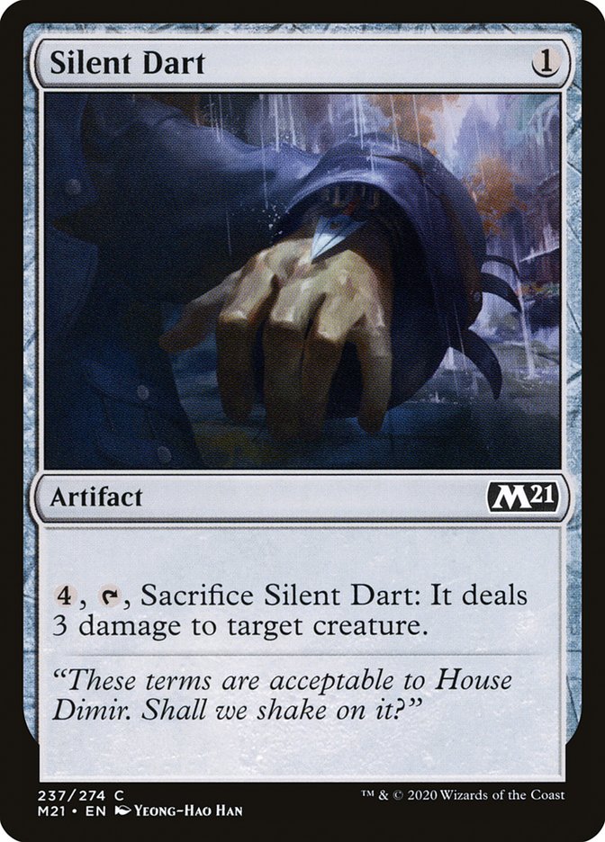 Silent Dart [Core Set 2021] [Foil]