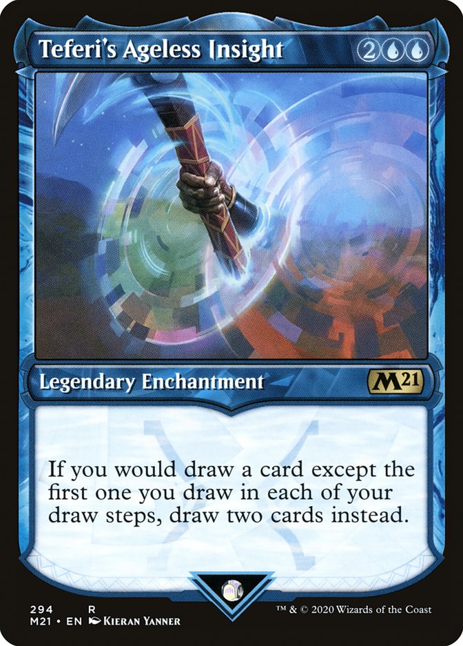 Teferi's Ageless Insight (Showcase) [Core Set 2021] [Foil]