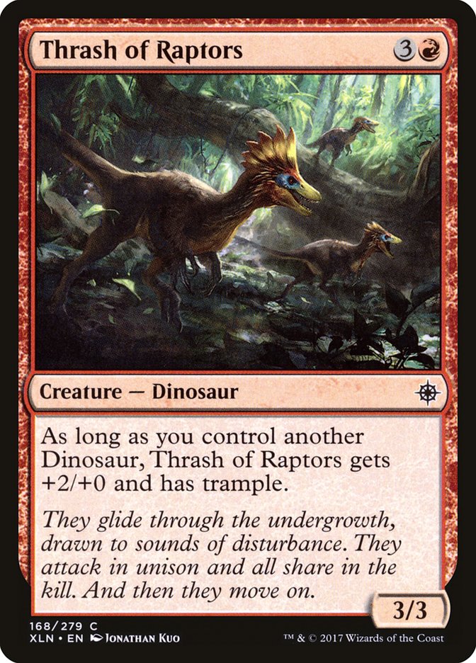 Thrash of Raptors [Ixalan] [Foil]