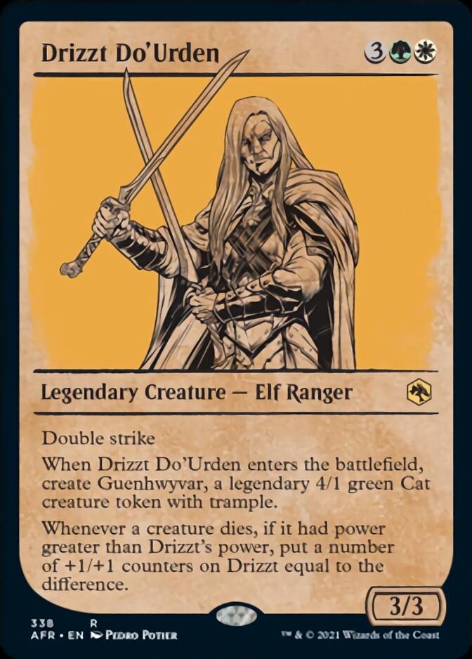 Drizzt Do'Urden (Showcase) [Dungeons & Dragons: Adventures in the Forgotten Realms] [Foil]