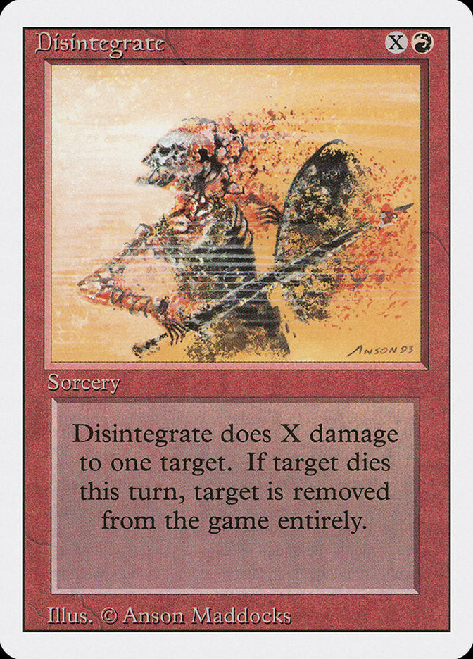 Disintegrate [3rd Edition]