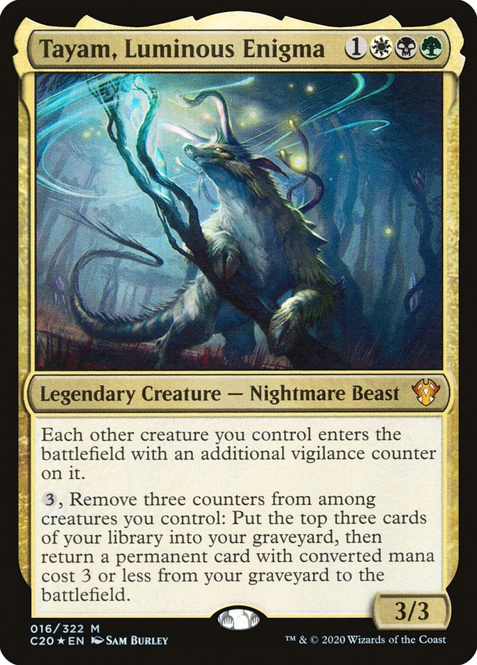 Tayam, Luminous Enigma [Commander 2020] [Foil]