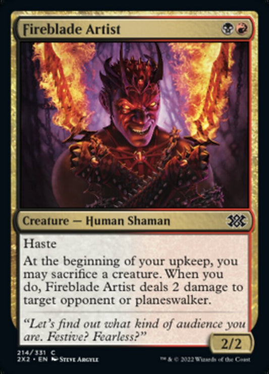 Fireblade Artist [Double Masters 2022] [Foil]