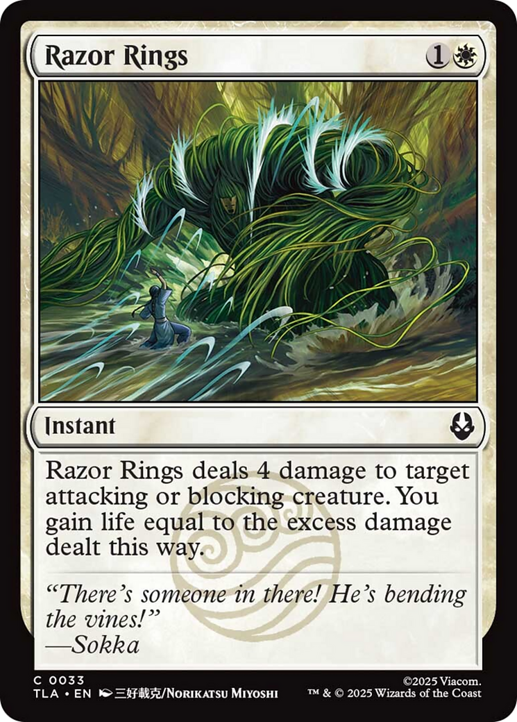 Razor Rings [Avatar: The Last Airbender] [Foil]
