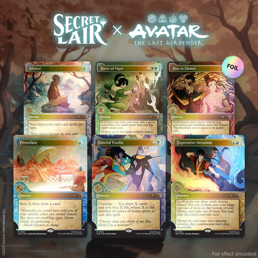 Secret Lair "Secret Lair x Avatar: The Last Airbender: One with the Elements" Foil