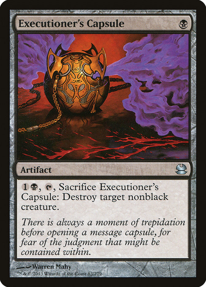Executioner's Capsule [Modern Masters] [Foil]
