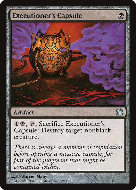 Executioner's Capsule [Modern Masters] [Foil]
