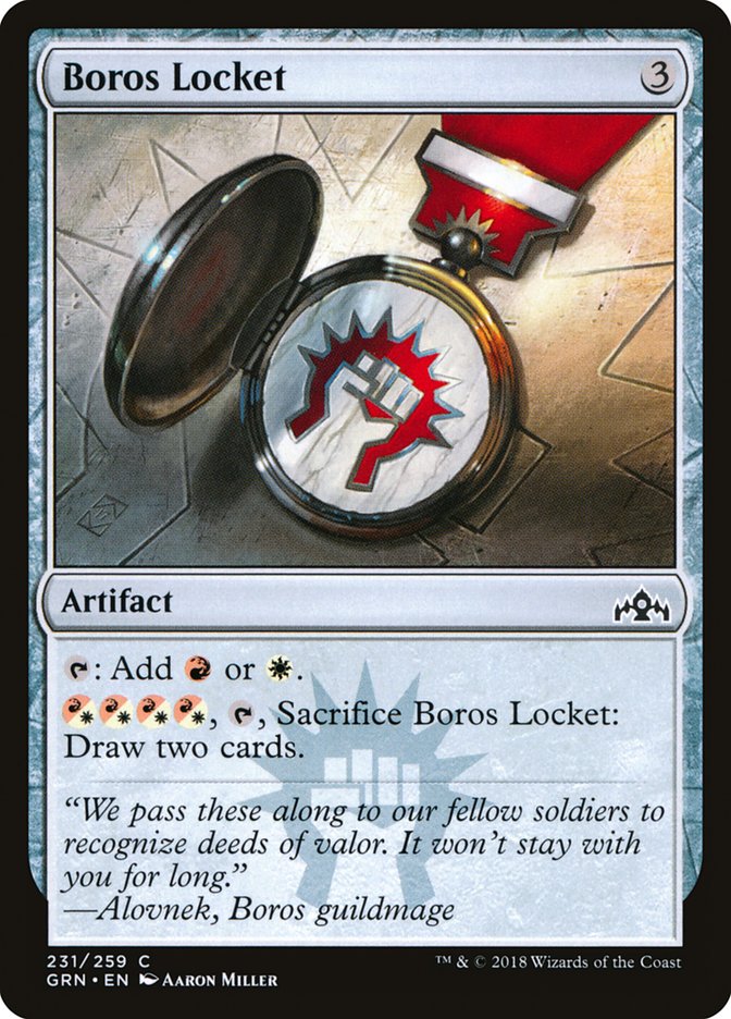 Boros Locket [Guilds of Ravnica] [Foil]