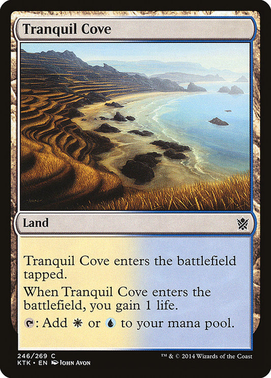 Tranquil Cove [Khans of Tarkir] [Foil]