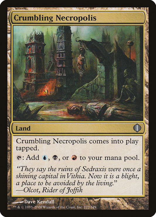 Crumbling Necropolis [Shards of Alara] [Foil]