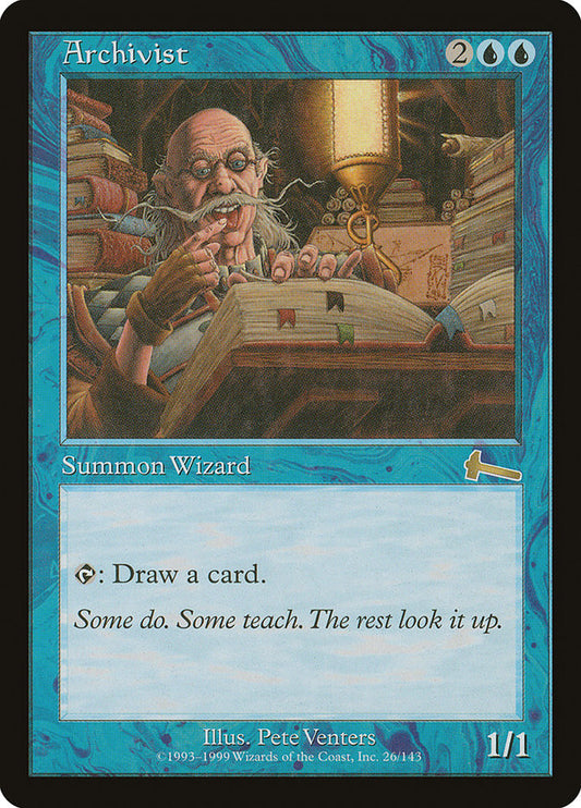 Archivist [Urza's Legacy] [Foil]