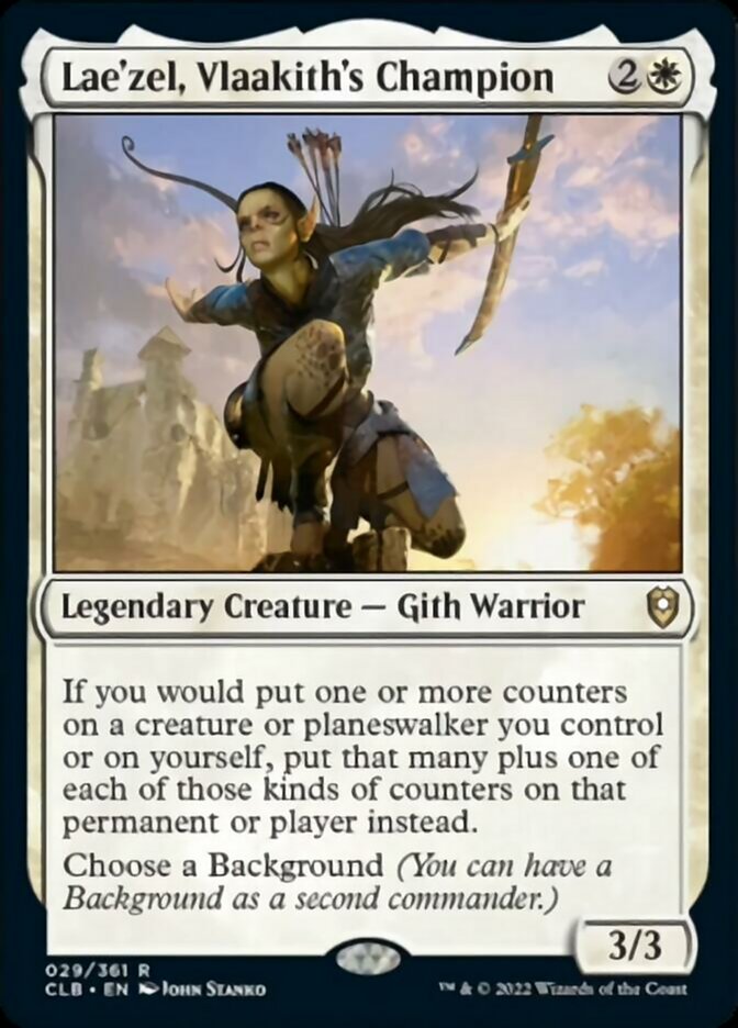 Lae'zel, Vlaakith's Champion [Commander Legends: Battle for Baldur's Gate] [Foil]