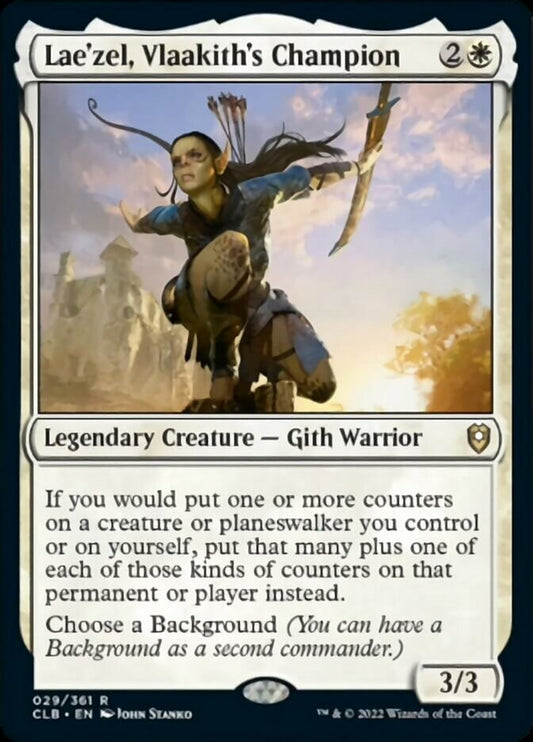 Lae'zel, Vlaakith's Champion [Commander Legends: Battle for Baldur's Gate] [Foil]