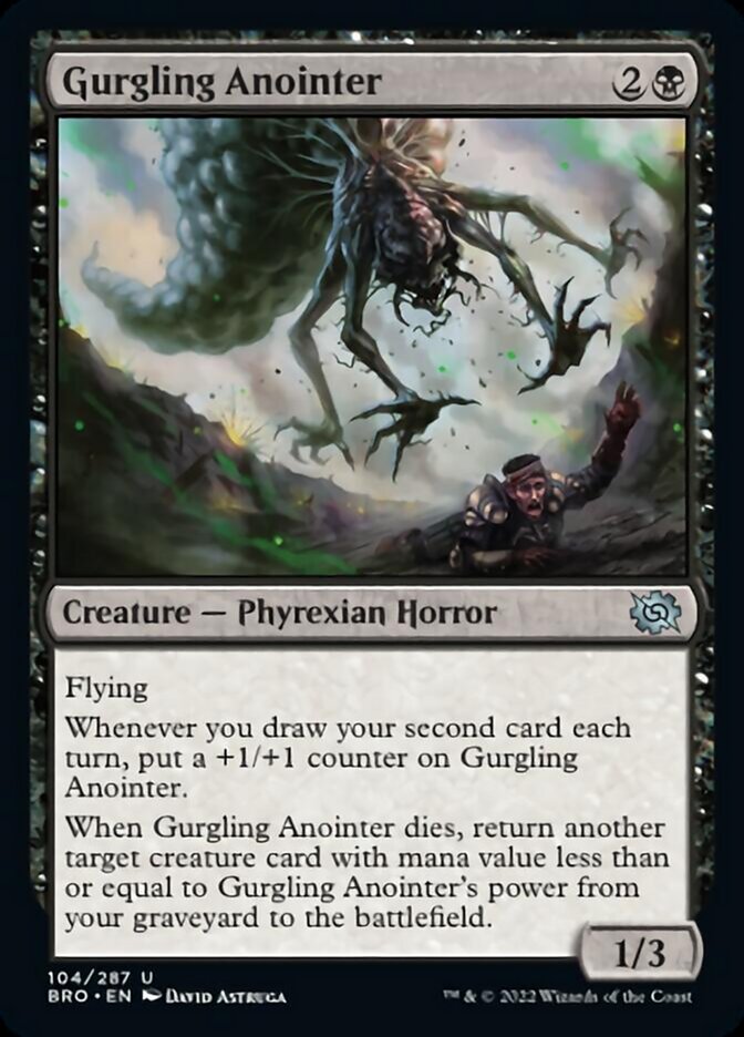 Gurgling Anointer [The Brothers' War] [Foil]