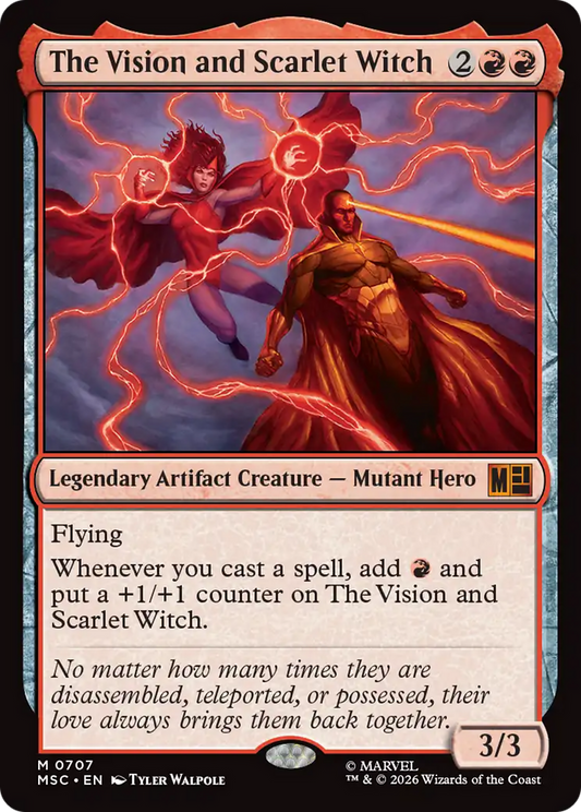 The Vision and Scarlet Witch [Marvel Super Heroes Commander]
