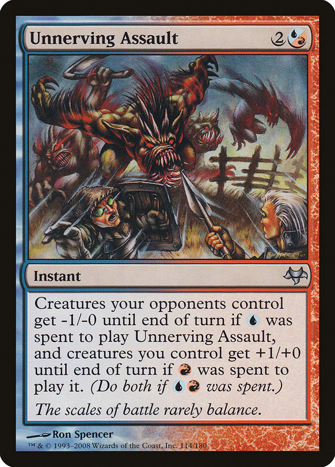 Unnerving Assault [Eventide] [Foil]
