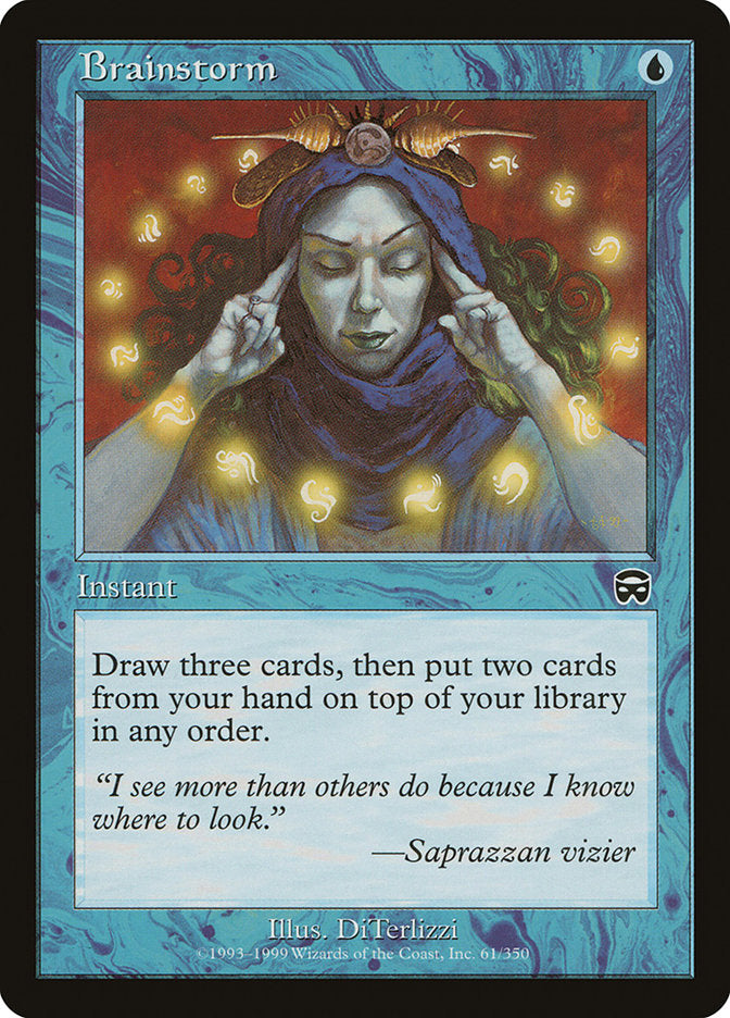 Brainstorm [Mercadian Masques] [Foil]